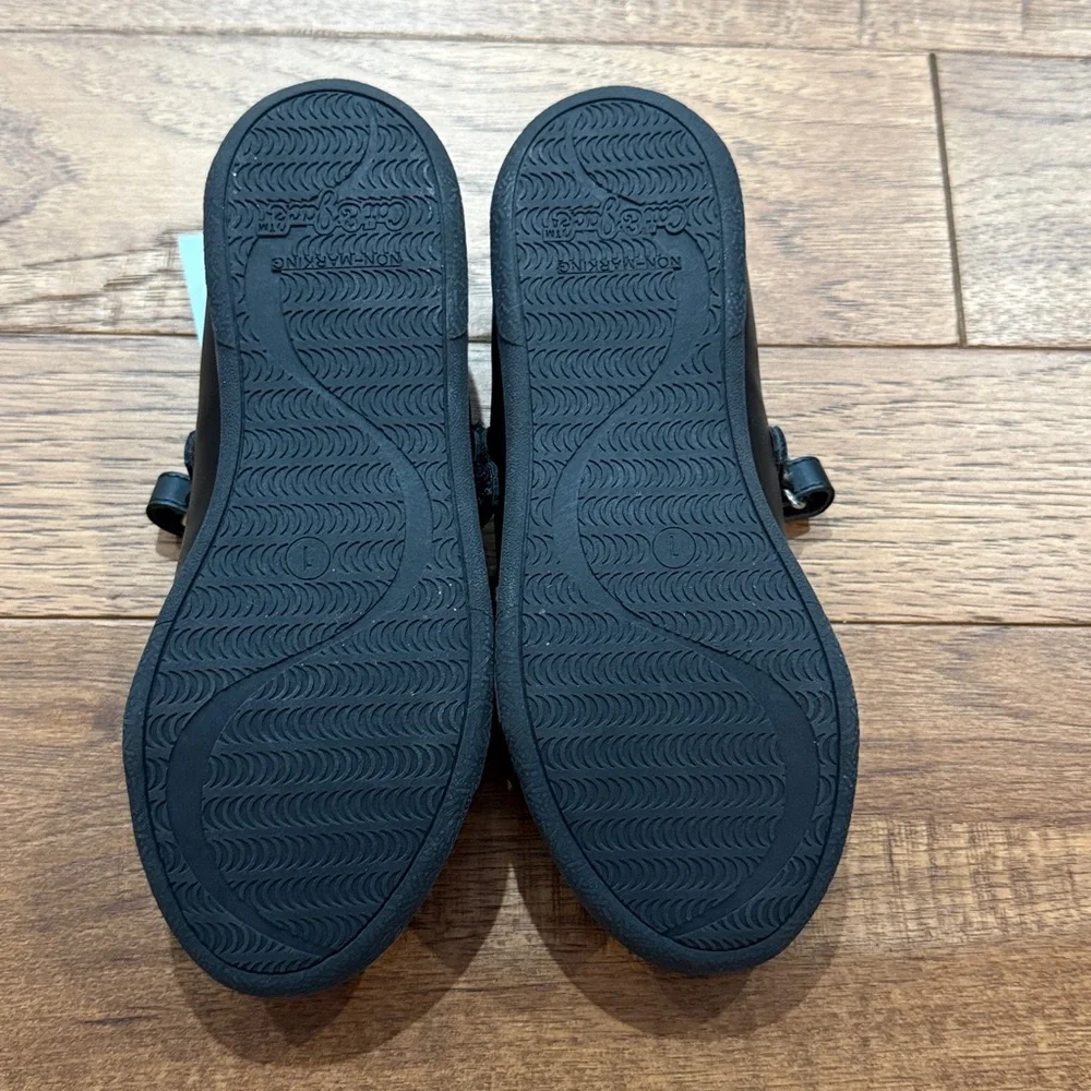 Cat & Jack Girls Black Ballet Flats - NWT - Size 1 - Grow With You